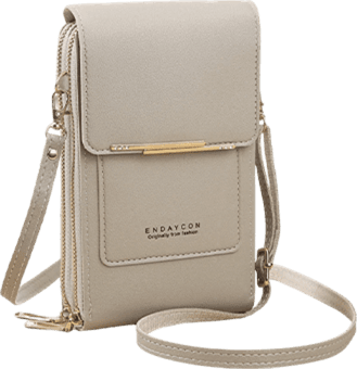 2026 Trendy Minimalist Elegant Women's Touchscreen Crossbody Phone Wallet