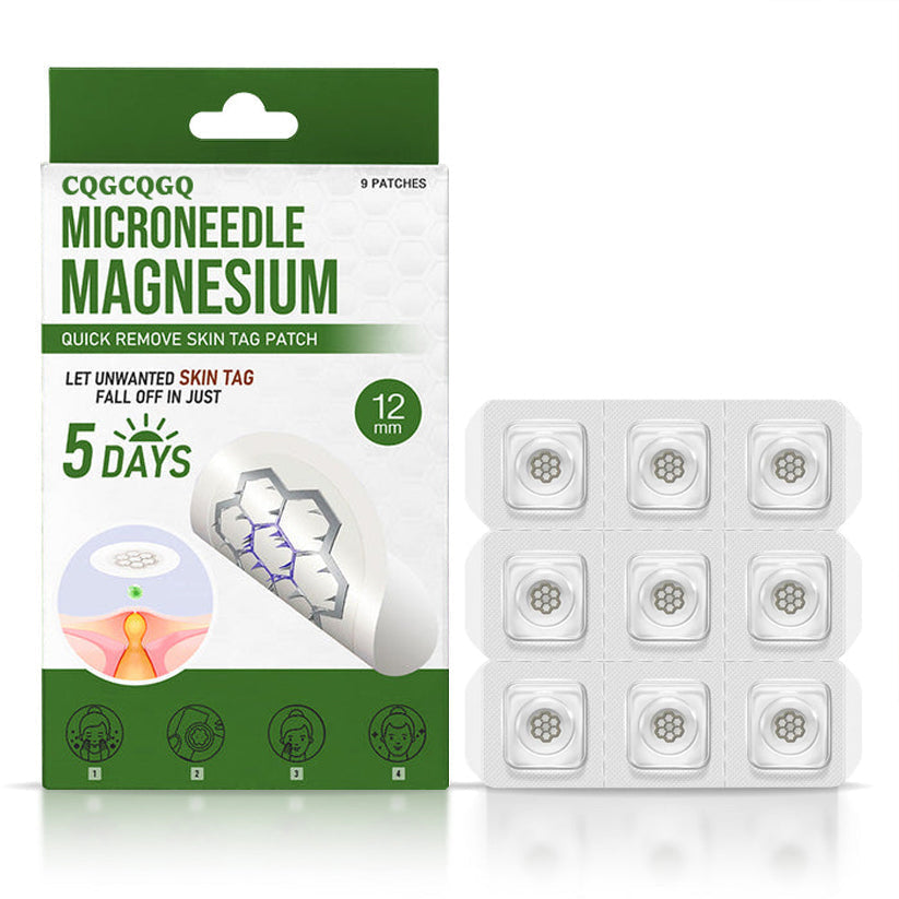 š„Final 3 Hours: 80% OFF - CQGCQGQĀ® Magnesium MicroNeedle Quick Remove Skin Tag Patches