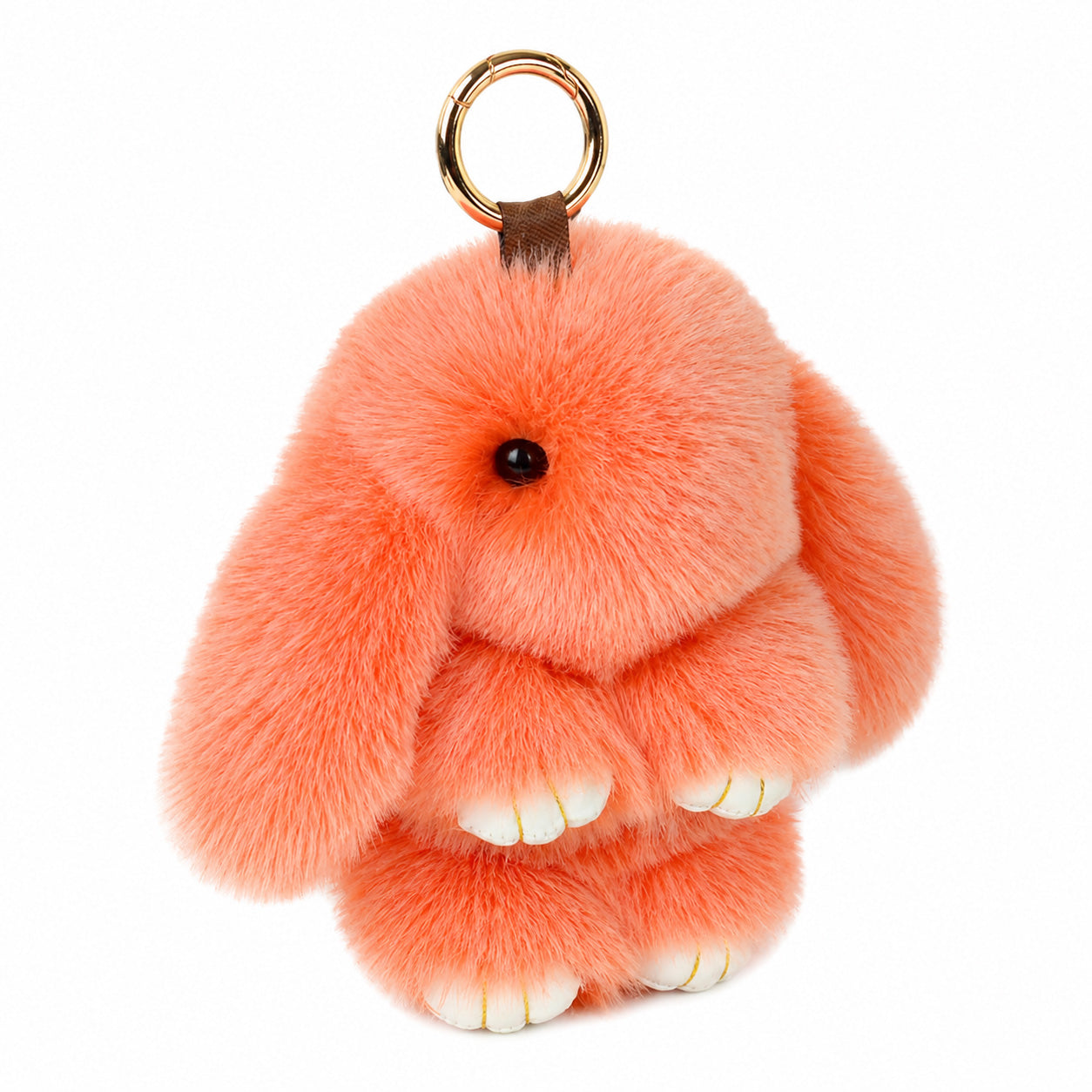 Handmade Plush Rabbit Keychain 100% Handmade Special Gift for Holiday Birthday