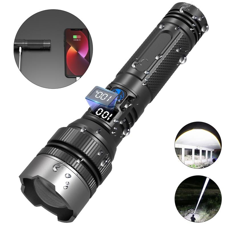 🔥Final 3 Hours: 75% OFF - 2025 Ultimate Survival Digital Display Flashlight🔦