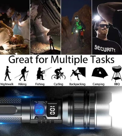 🔥Final 3 Hours: 75% OFF - 2025 Ultimate Survival Digital Display Flashlight🔦