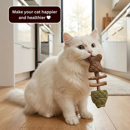Day Sale 50% OFF Catnip & Silvervine Chew