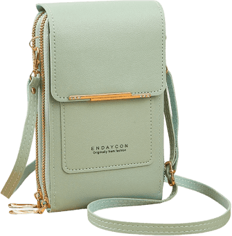 2026 Trendy Minimalist Elegant Women's Touchscreen Crossbody Phone Wallet