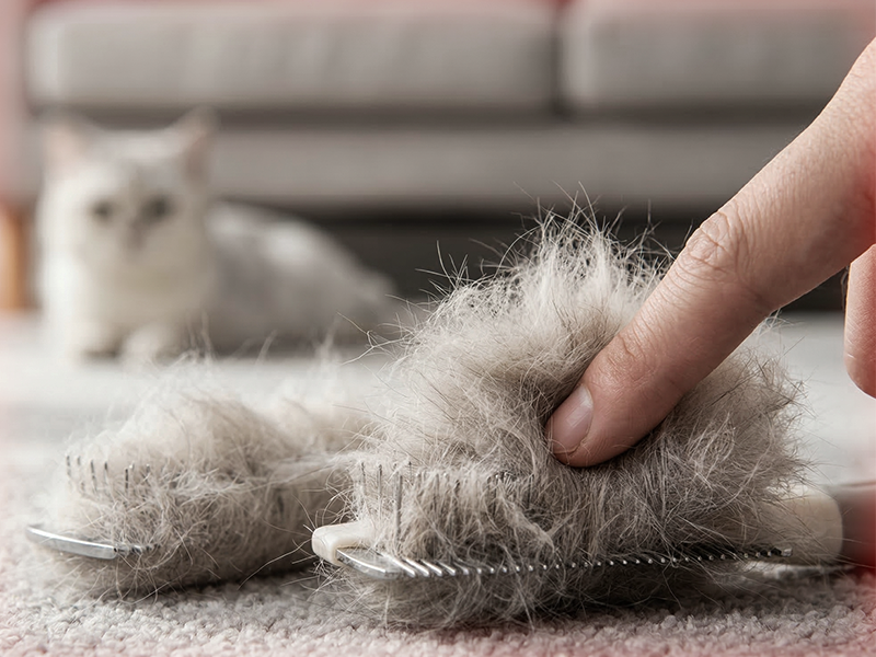 Messy Clumps, Trapped Fur
