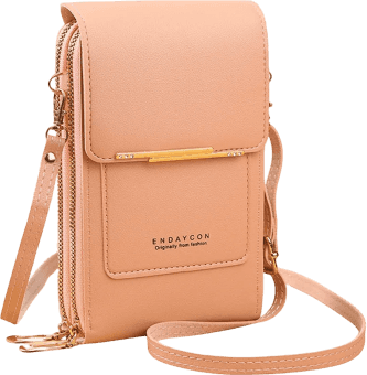 2026 Trendy Minimalist Elegant Women's Touchscreen Crossbody Phone Wallet