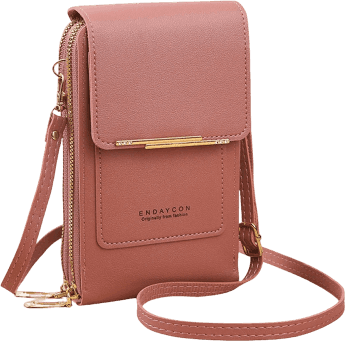2026 Trendy Minimalist Elegant Women's Touchscreen Crossbody Phone Wallet
