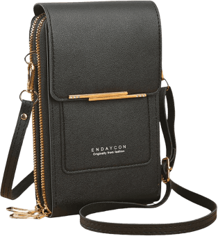 2026 Trendy Minimalist Elegant Women's Touchscreen Crossbody Phone Wallet