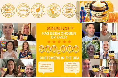 🔥Final 3 Hours: 80% OFF - SEURICO™ Bee Venom Pain Relief Bone Soothing Cream🐝