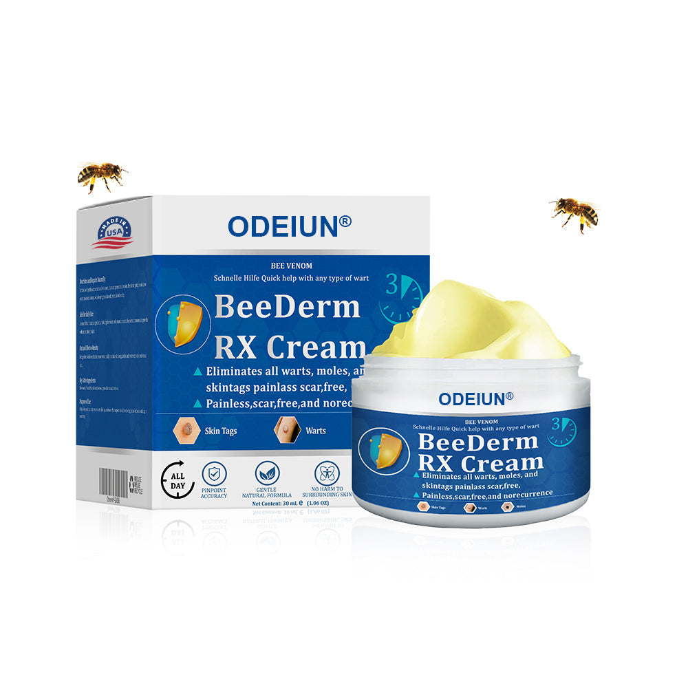 🔥Final 3 Hours: 80% OFF - ODEIUN® BeeDerm RX Cream, Painless, Targeted Treatment for Warts, Skin Tags, Skin Lesions, Infections, Cysts, and Scars💛