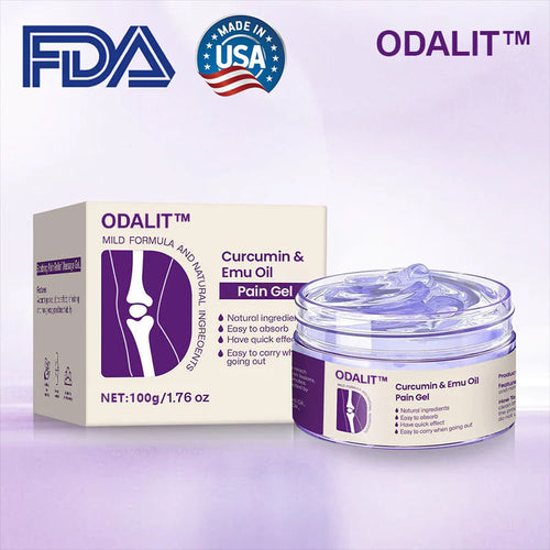 🔥Final 3 Hours: 80% OFF - ODALIT™ Curcumin & Emu Oil Pain Gel – 🏥Backed by US Osteopathic Experts