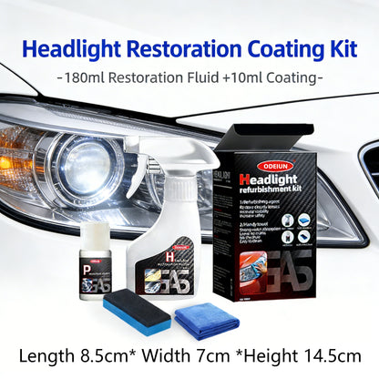 🔥Final 3 Hours: 80% OFF - 🚘ODEIUN® Headlight Refurbishment Kit💡Instantly Like-New Headlights
