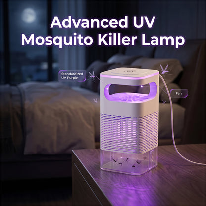 🦟50K+ sold!  UV Mosquito Killer Lamp – quiet, USB, chemical-free