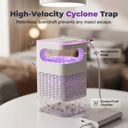 🦟50K+ sold!  UV Mosquito Killer Lamp – quiet, USB, chemical-free