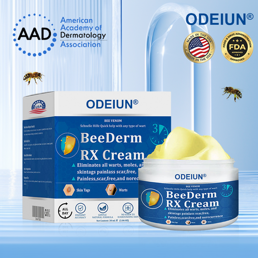 🔥Final 3 Hours: 80% OFF - ODEIUN® BeeDerm RX Cream, Painless, Targeted Treatment for Warts, Skin Tags, Skin Lesions, Infections, Cysts, and Scars💛