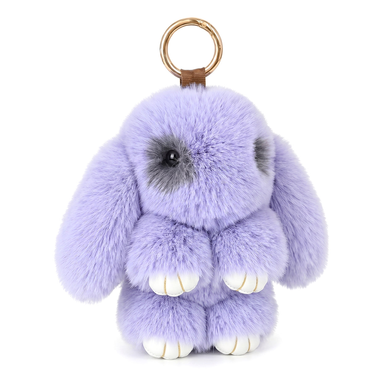 Handmade Plush Rabbit Keychain 100% Handmade Special Gift for Holiday Birthday