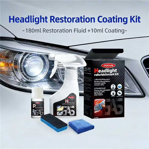 🔥Final 3 Hours: 80% OFF - 🚘ODEIUN® Headlight Refurbishment Kit💡Instantly Like-New Headlights