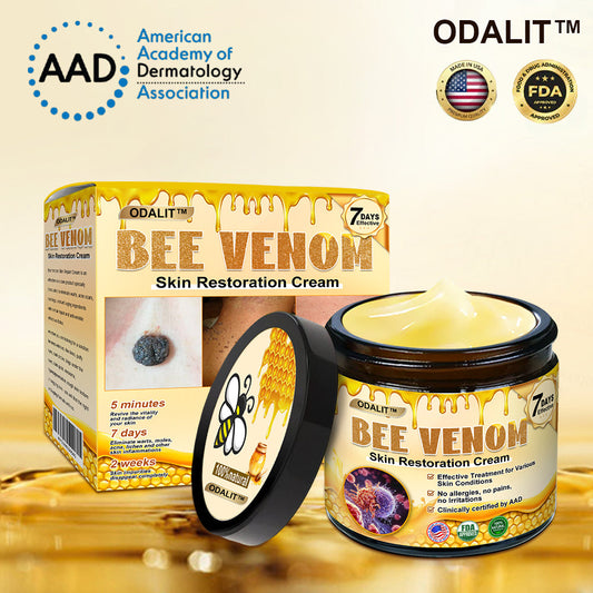 🔥Final 3 Hours: 80% OFF - ODALIT™ Bee Venom Skin Restoration Cream🐝