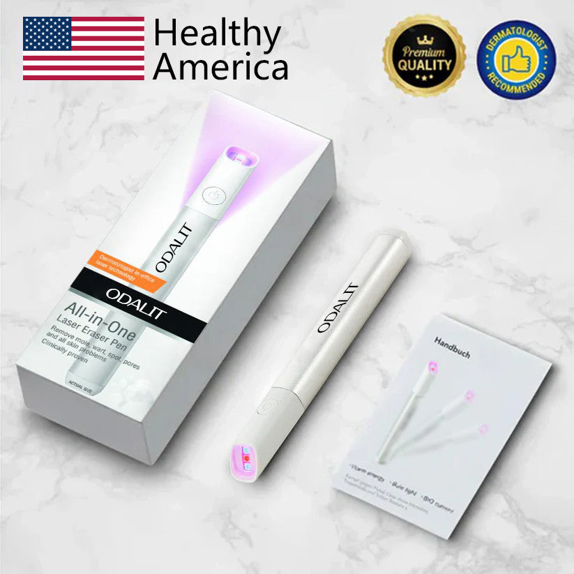 🔥Final 3 Hours: 80% OFF - ODALIT® All-in-One CO₂ Laser Eraser Pen | Removes Moles, Warts, Skin Flaws & Pigmentation