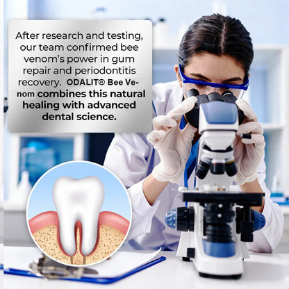 🔥Final 3 Hours: 80% OFF - 🐝ODALIT® Bee Venom Gum Care Toothpaste🦷