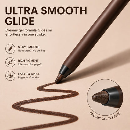 24h Long-Wear Gel Eyeliner Pencil