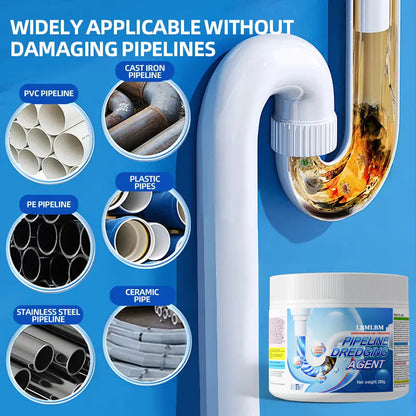 🔥Final 3 Hours: 80% OFF - 🚰LBMLBM™ Powerful Pipeline Dredging Agent – Dissolves Blockages & Kills 99% Bacteria