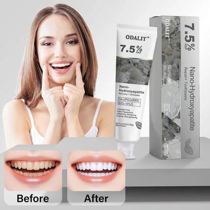 🔥Time-Limited Offer -🦷ODALIT™ Fluoride-Free Nano-Hydroxyapatite Toothpaste