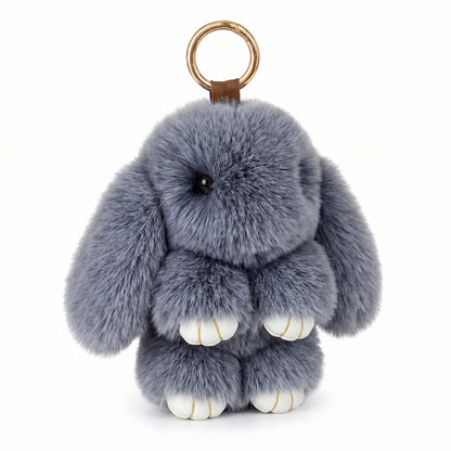 Handmade Plush Rabbit Keychain 100% Handmade Special Gift for Holiday Birthday