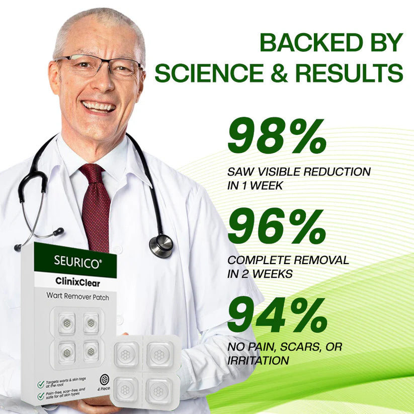 SEURICO® ClinixClear Wart Remover Patch