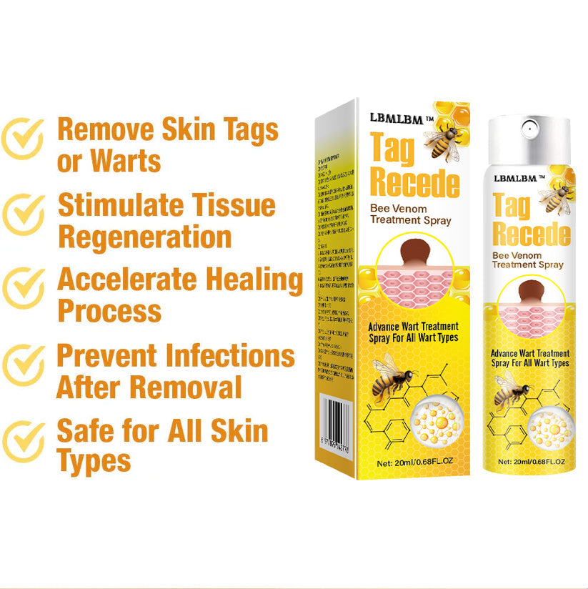 🔥Final 3 Hours: 80% OFF - LBMLBM™ TagRecede Bee Venom Treatment Spray