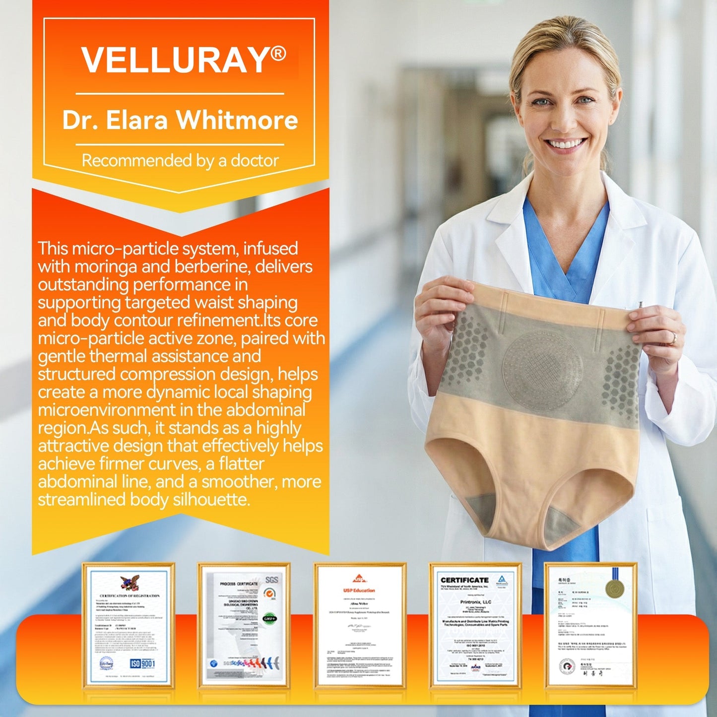🎈🌋 Official Brand Store | 🔔🔔VELLURAY® 2026 Moringa & Berberine 4-in-1 Micro-Particle Sculpting & Fat-Burning Shorts