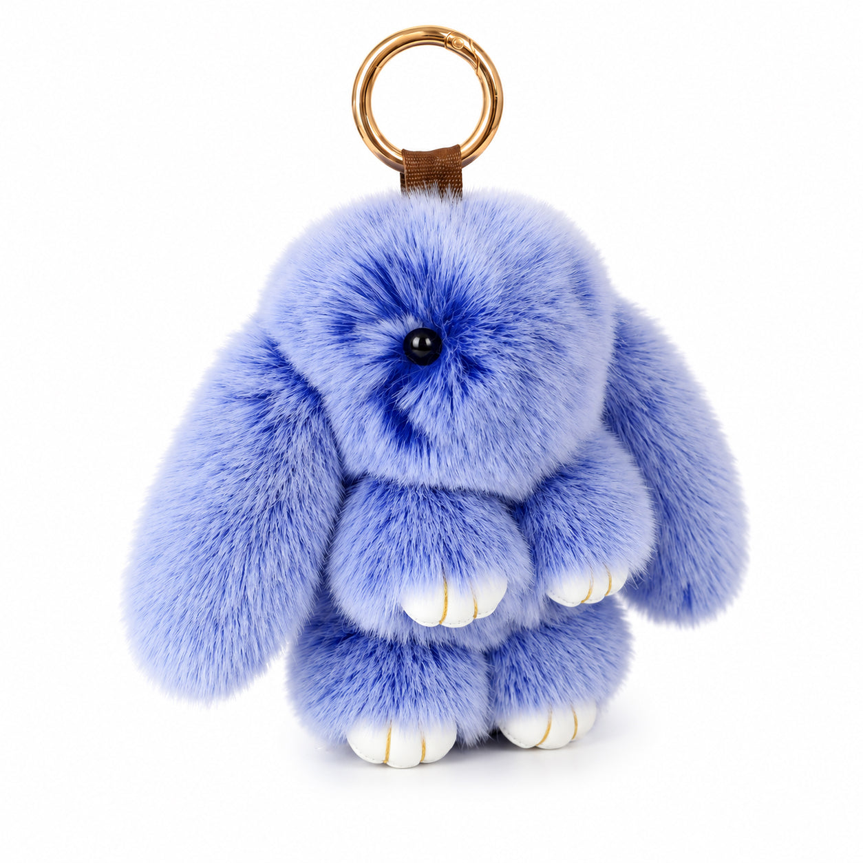 Handmade Plush Rabbit Keychain 100% Handmade Special Gift for Holiday Birthday