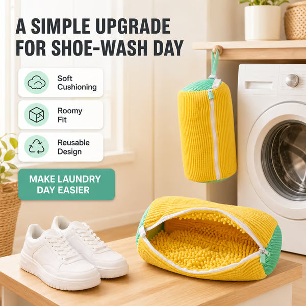 🌞 50% OFF NOW! Laundry Shoe Washing Bag for Washing Machine