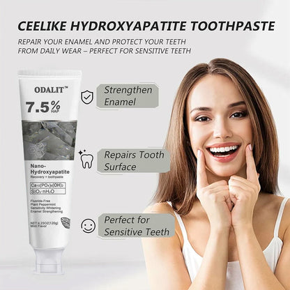 🔥Time-Limited Offer -🦷ODALIT™ Fluoride-Free Nano-Hydroxyapatite Toothpaste