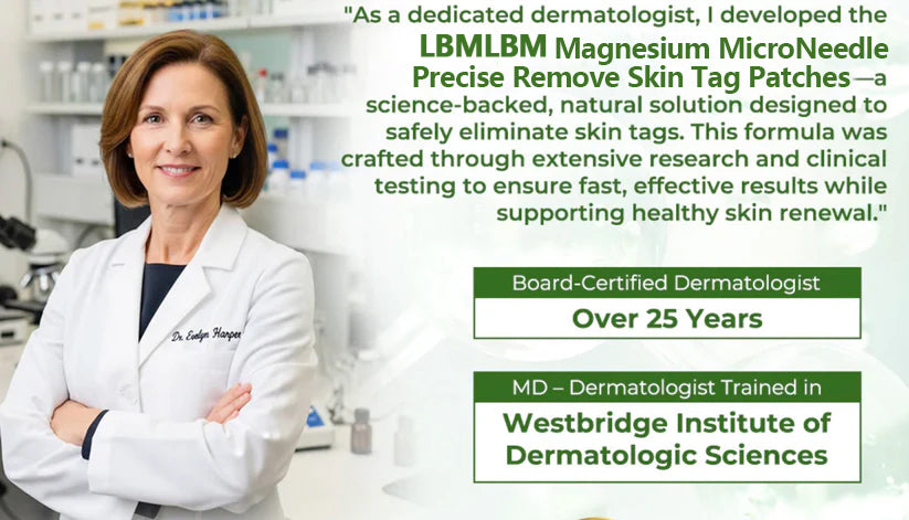 🔥Final 3 Hours: 80% OFF - LBMLBM® Magnesium MicroNeedle Precise Remove Skin Tag Patches