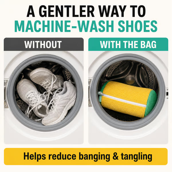 🌞 50% OFF NOW! Laundry Shoe Washing Bag for Washing Machine