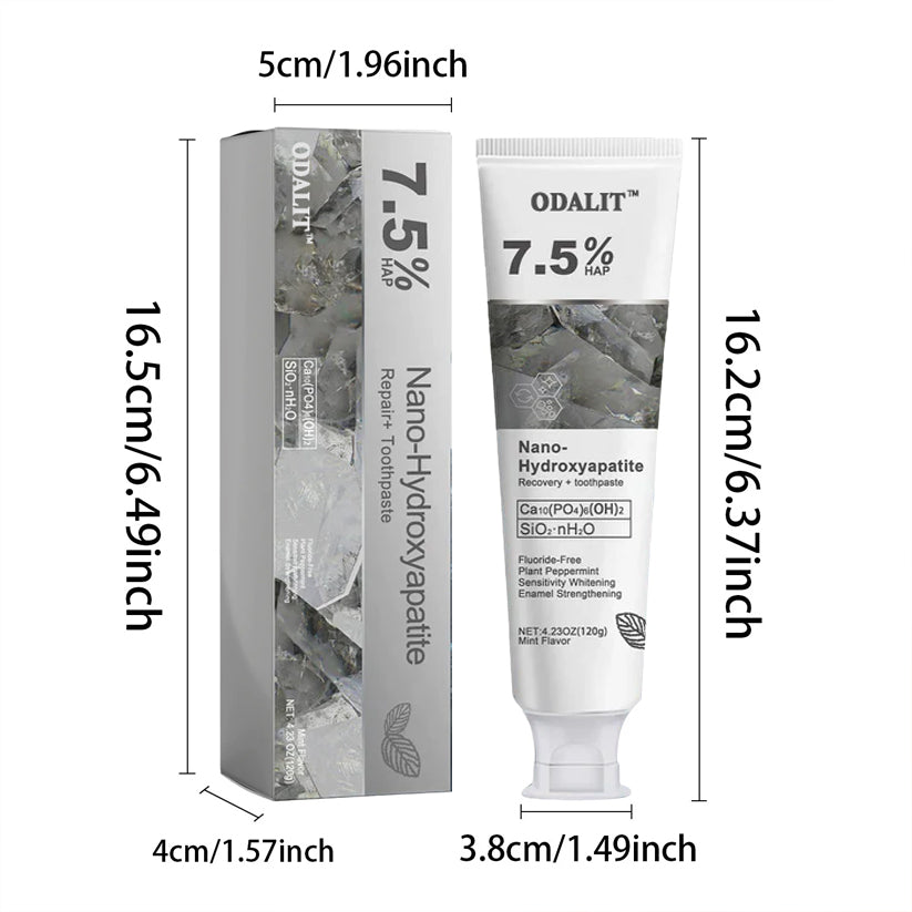 🔥Time-Limited Offer -🦷ODALIT™ Fluoride-Free Nano-Hydroxyapatite Toothpaste