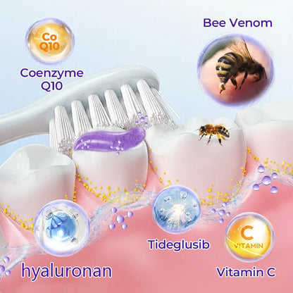🔥Final 3 Hours: 80% OFF - 🐝ODALIT® Bee Venom Gum Care Toothpaste🦷