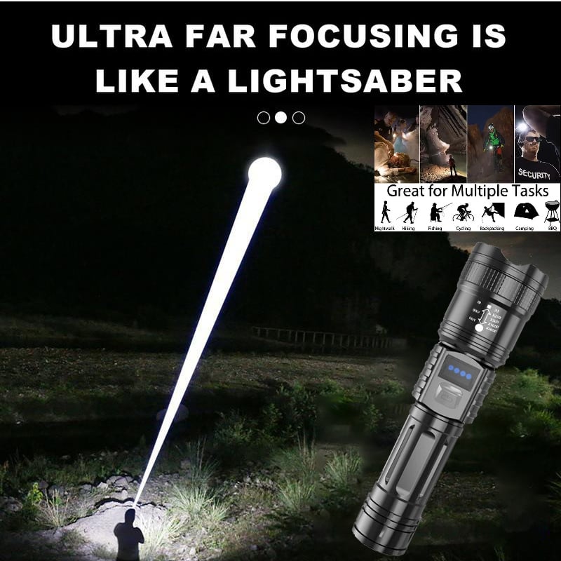 🔥Final 3 Hours: 75% OFF - 2025 Ultimate Survival Digital Display Flashlight🔦