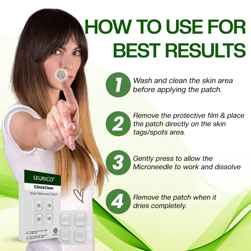 SEURICO® ClinixClear Wart Remover Patch