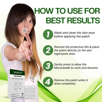 SEURICO® ClinixClear Wart Remover Patch