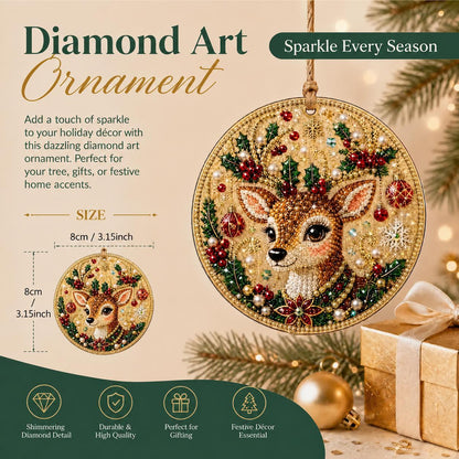 🔥Christmas Sale 50% OFF🎄 DIY Diamond Painting Ornaments Kit