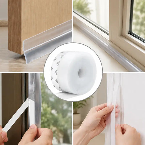 Self-Adhesive Door & Window Seal Strip – Block Drafts, Dust & Noise
