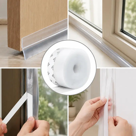 Self-Adhesive Door & Window Seal Strip – Block Drafts, Dust & Noise
