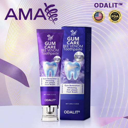 🔥Final 3 Hours: 80% OFF - 🐝ODALIT® Bee Venom Gum Care Toothpaste🦷