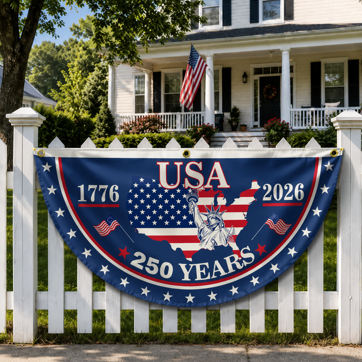 100% Veteran Owned / Handcrafted in USA-250th Anniversary Banners