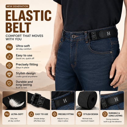 Invisible Tactical Stretch Belt