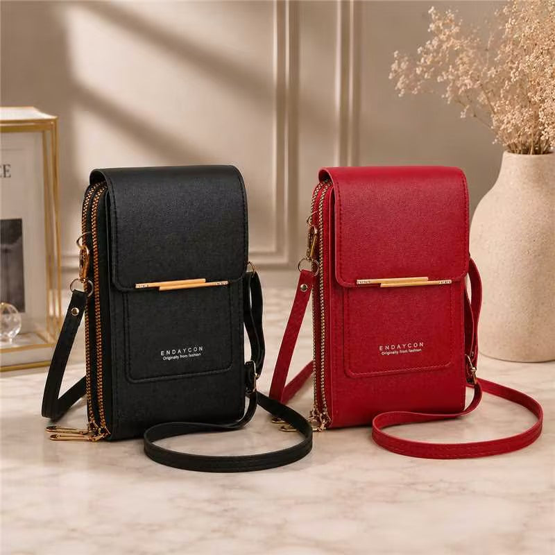 Last Day Buy 1 Get 1 Free · Simple & Elegant Touchscreen Crossbody Phone Wallet