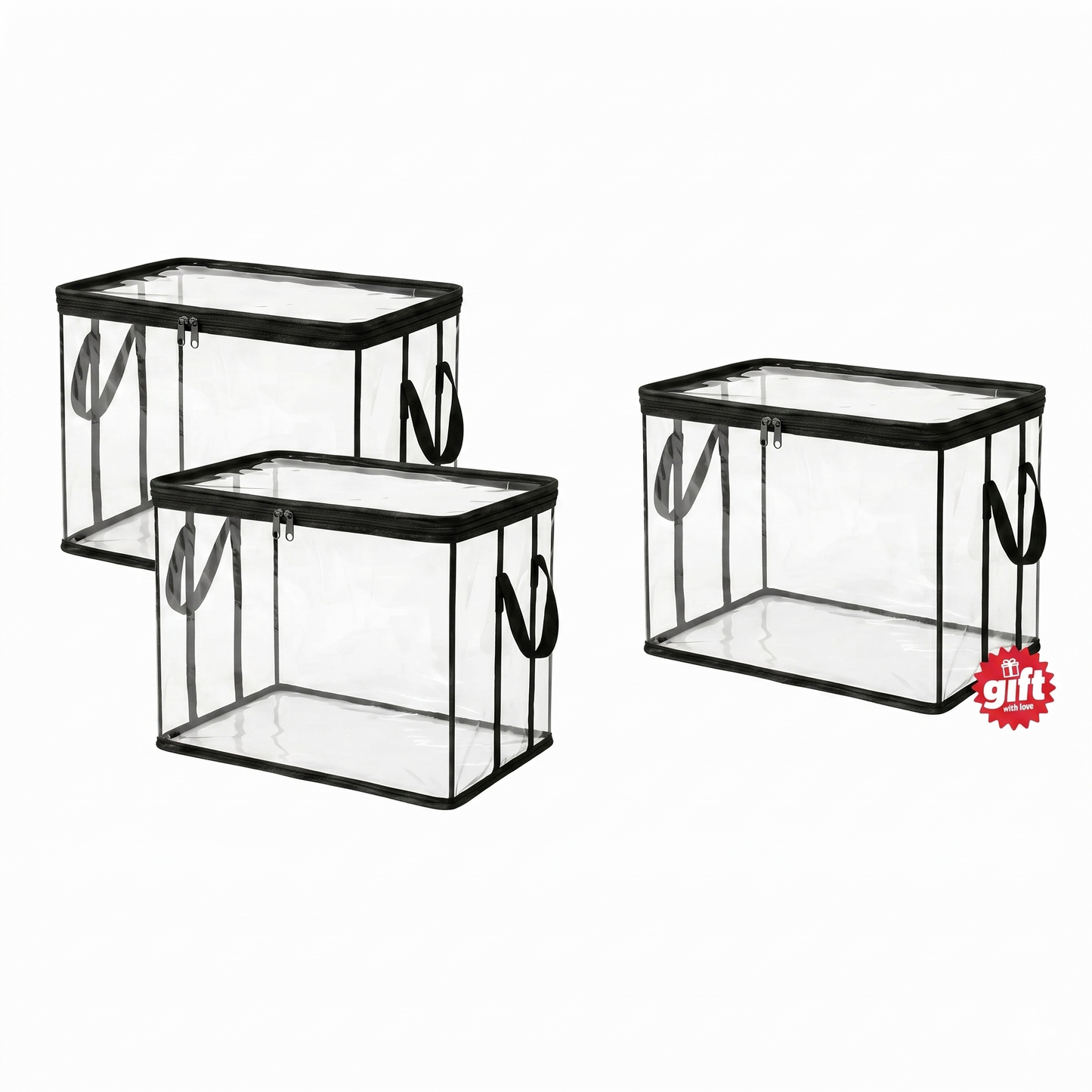 🔥Last Day 50% OFF📦Large Heavy-Duty Thick Plastic Clear Storage Bag for Clothes, Moving & Storage