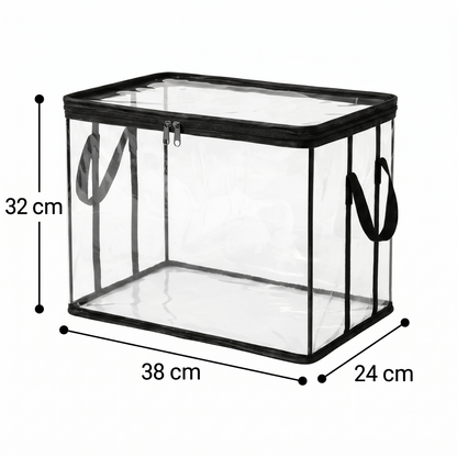 🔥Last Day 50% OFF📦Large Heavy-Duty Thick Plastic Clear Storage Bag for Clothes, Moving & Storage
