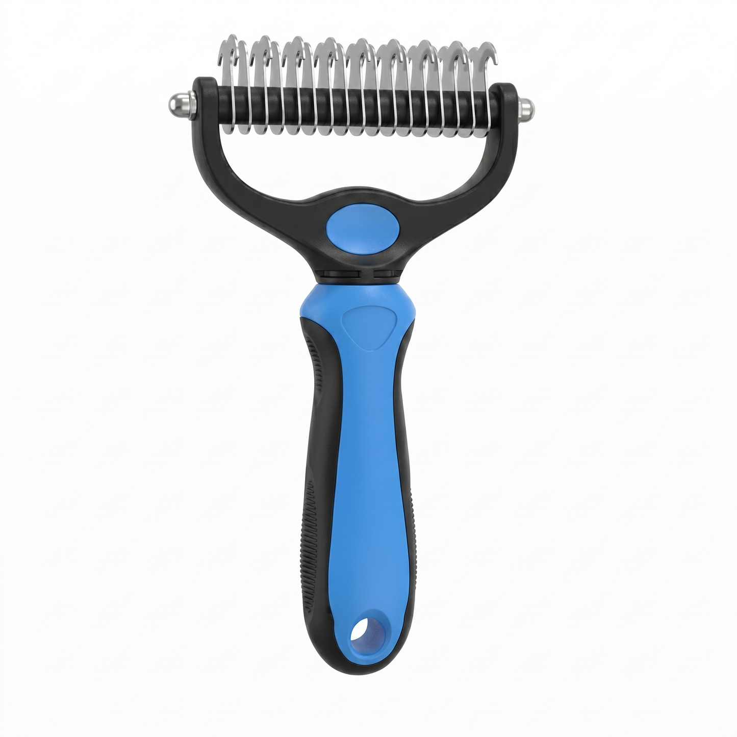 Dual-Sided Undercoat Rake for Dogs & Cats
